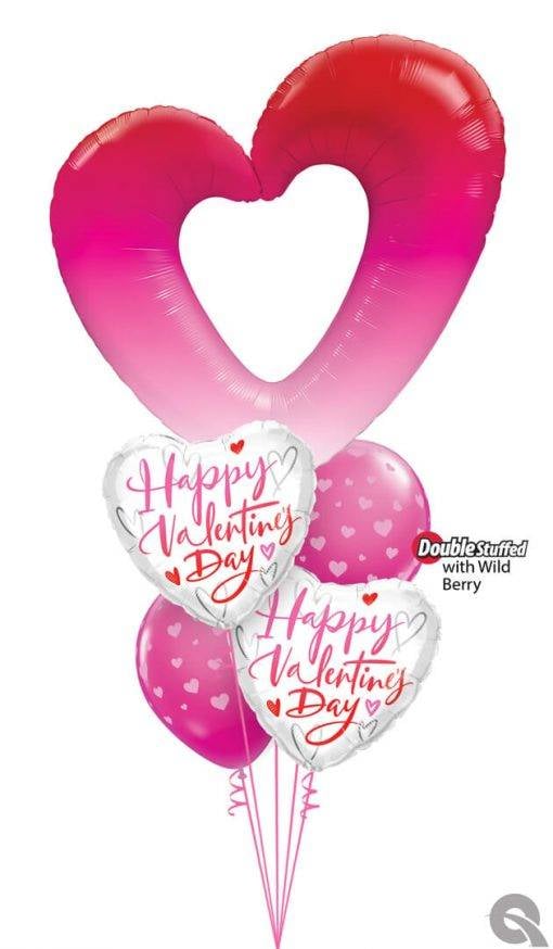 Bouquet 1667 My Heart is Full Qualatex #16650 16776-2 18100-2 25572-2