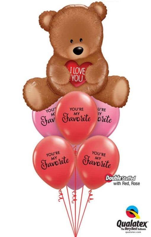 Bouquet 821 For My One and Only Qualatex #98705 43790-6