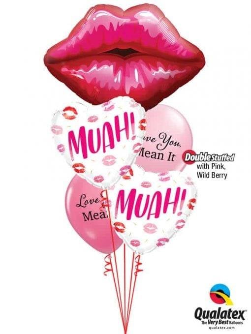 Bouquet 873 Smooch! Qualatex #16451 97182-2 25572-1 43766-1