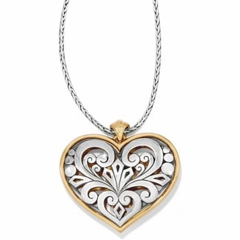 Roccoco Heart Reversible Necklace
