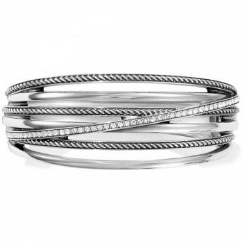 Neptune's Rings Hinged Bangle