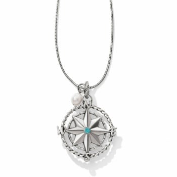 Indigo Beach Convertible Compass Necklace