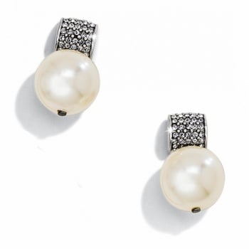 Meridian Pearl Post Drop Earrings