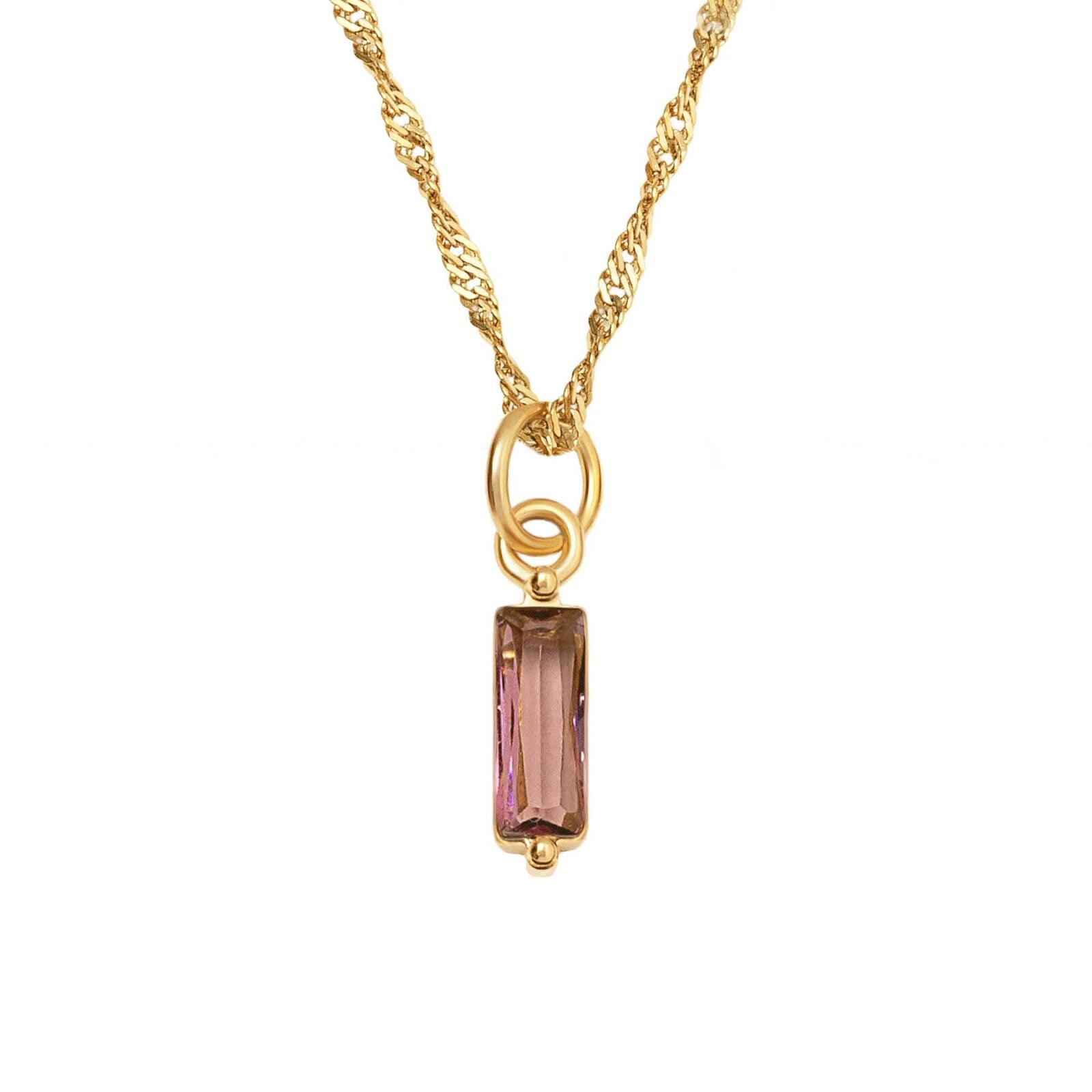 Quartet Birthstone Necklace