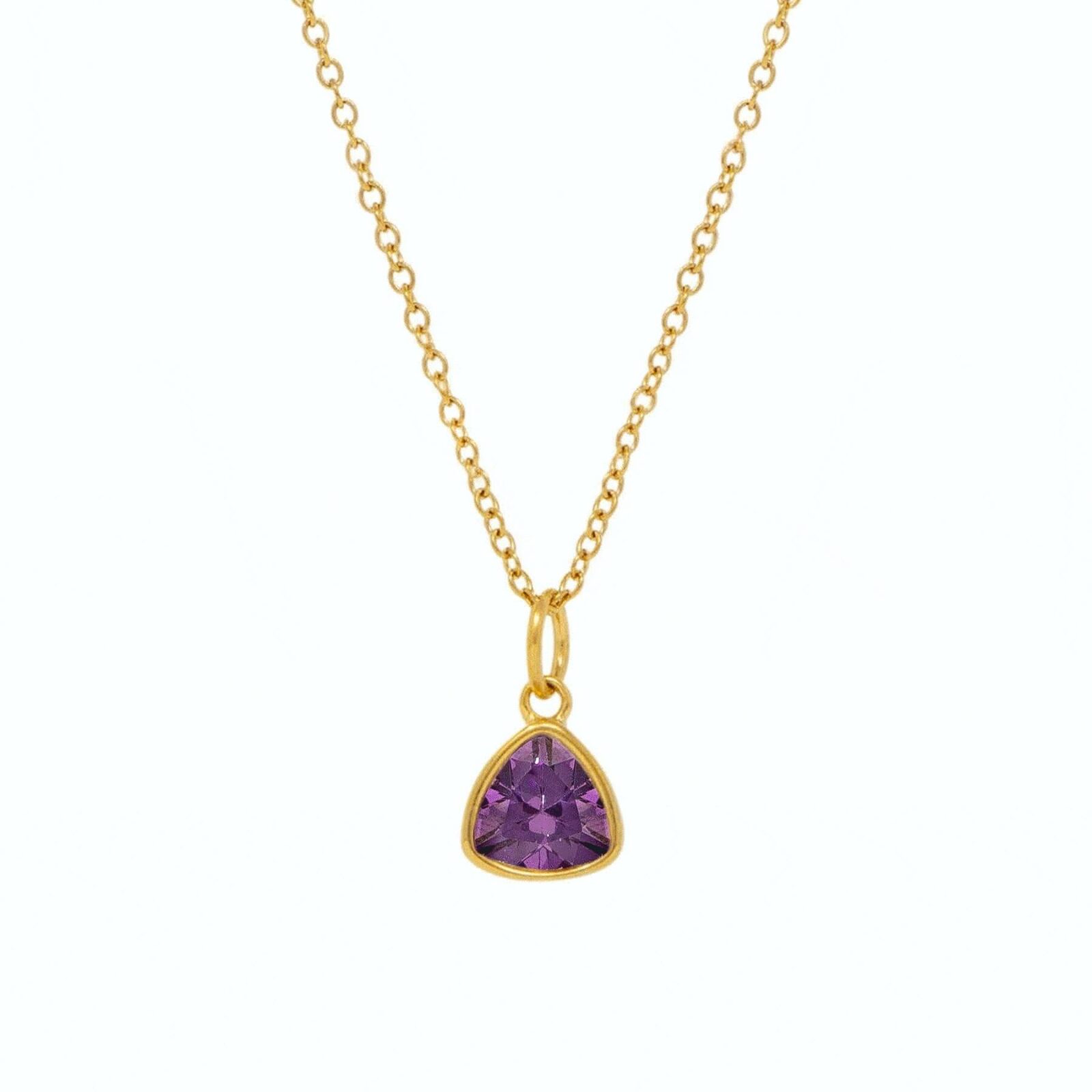 Trio Birthstone Necklace