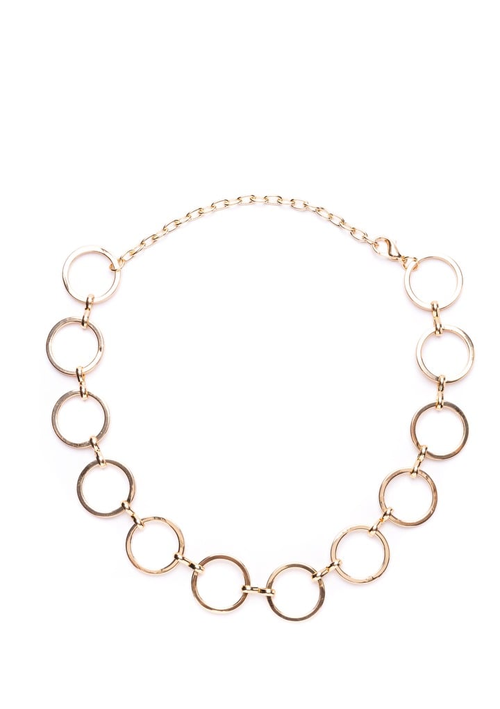 Edgy Chain Choker Gold