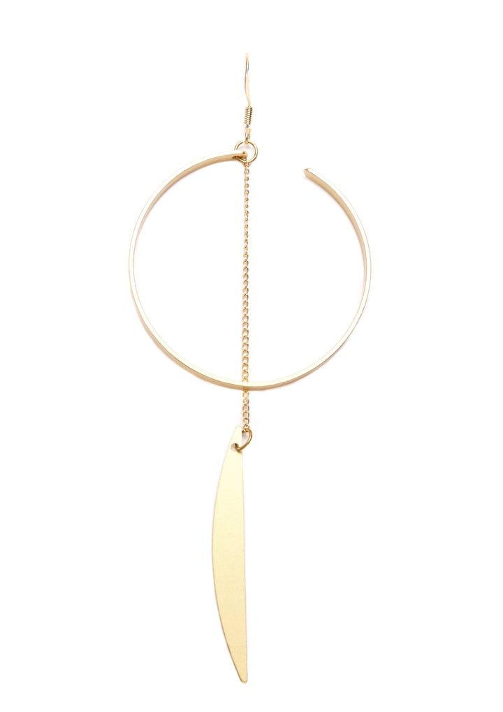 Hoop Single Earring Gold