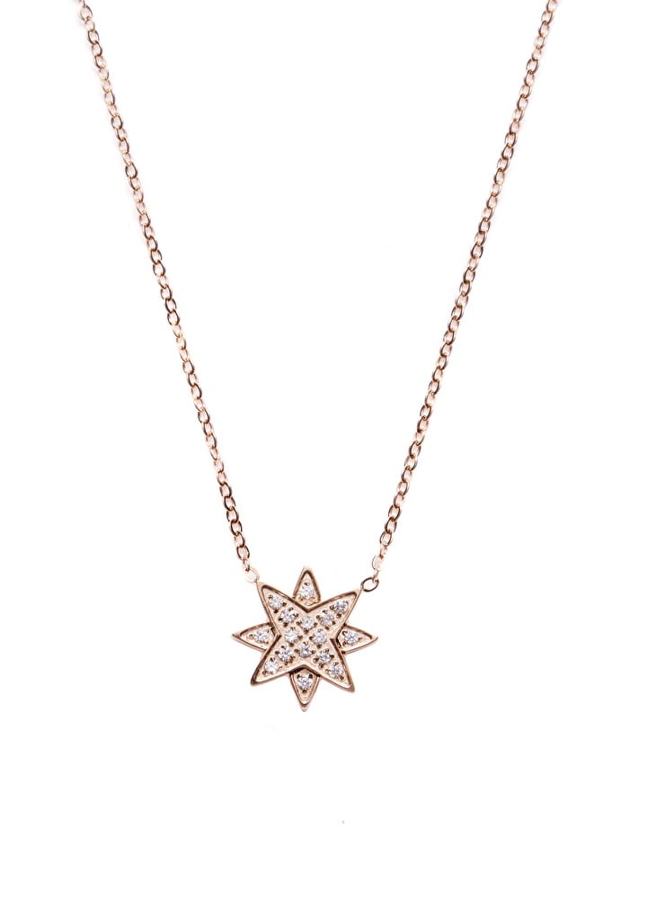 Star Necklace Rose Gold