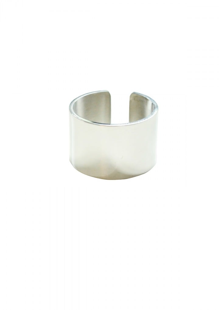 Metallic Chunky Ring
