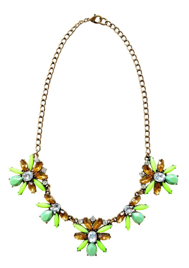 Neon Colors Statement Necklace