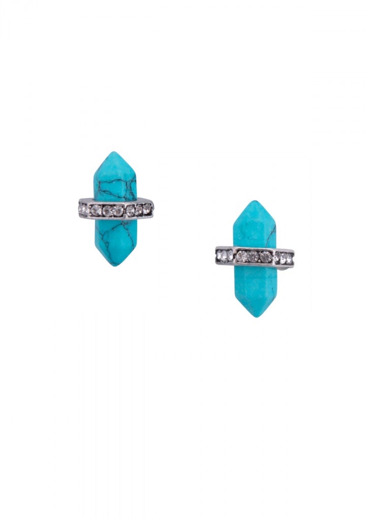 Elegant Ocean Blue Earrings
