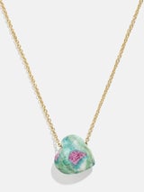 Juno Ruby Fuchsite Necklace