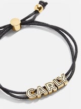 Custom Cord Slider Bracelet