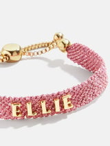 Metallic Custom Woven Friendship Bracelet
