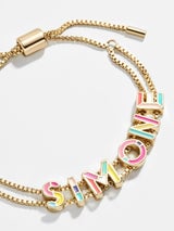 Custom Slider Bracelet