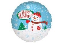 Frosty Snowman Balloon (Premium)