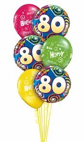 80th Birthday Bouquet (Standard)