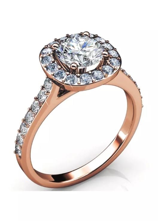 KRYSTAL COUTURE Engagement Ring Embellished with Swarovski crystals