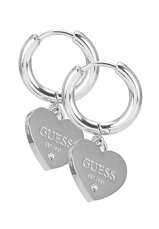 Heart Huggie Earrings