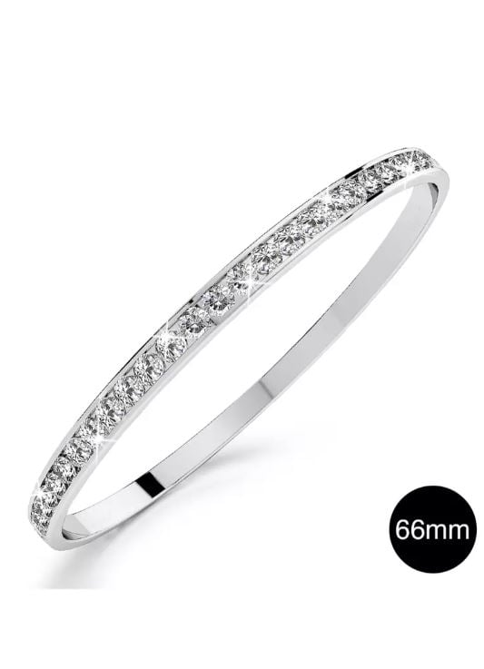 KRYSTAL COUTURE 360 Classic Bangle Embellished with Swarovski crystals