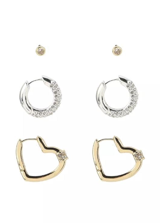 3Pk Mid Earrings