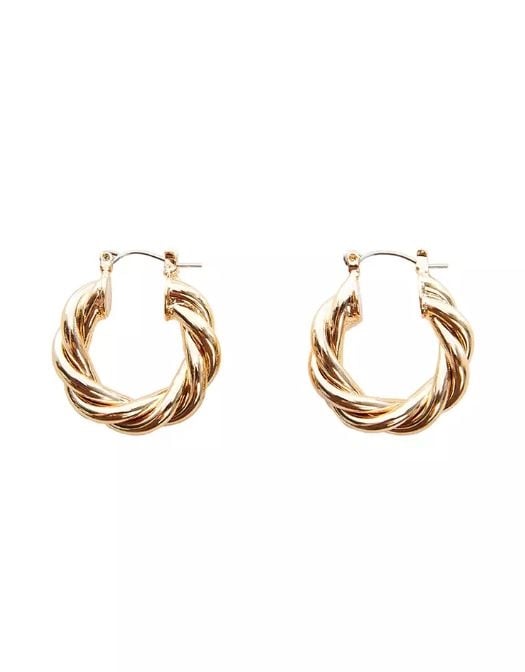 Intertwined Hoop Earrings