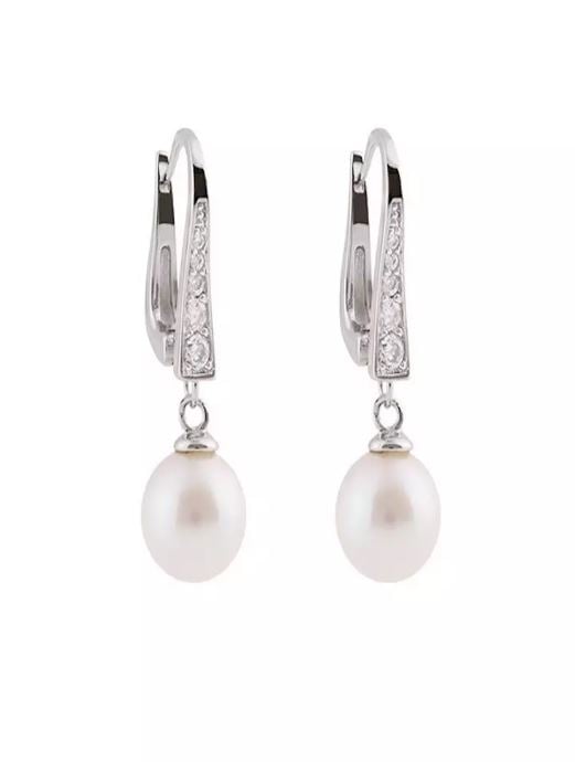 Cultured Earrings Elegance