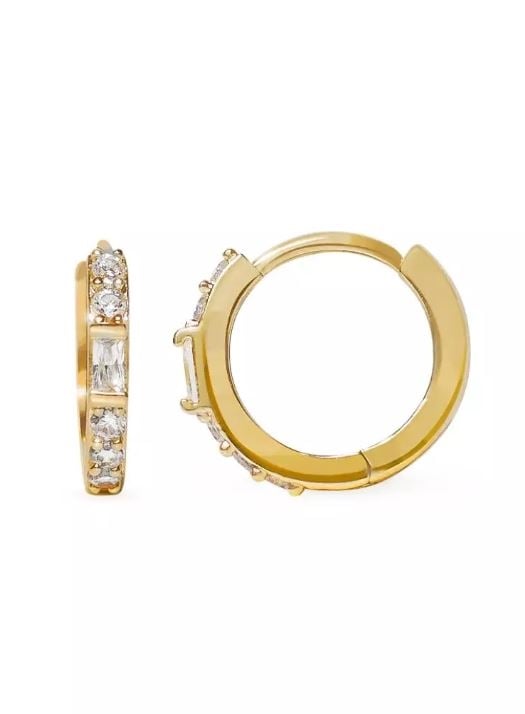 14k Gold Plated Irisawa Hoop Earrings