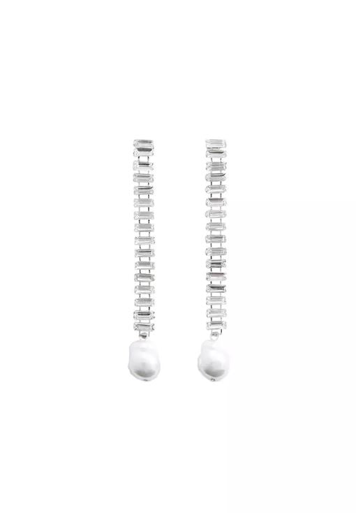 Pearl Thread Earrings