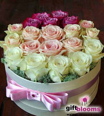 Swarovskival porcelain roses! - Rose Box (Large)