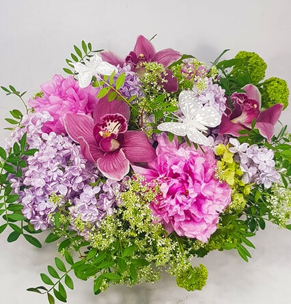 In the Garden of Love - Mother's Day Flower Bowl