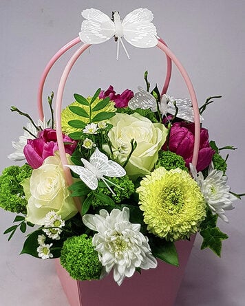 With love to mom - but with spring colors
