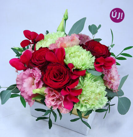 Trust us! Flower box in red (Small)