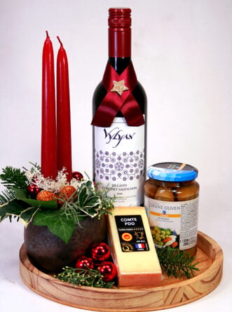 Gourmand tasting - Christmas gift with Hungarian red wine