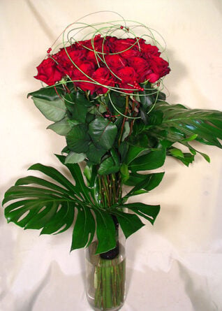 Gotta love it!!! - A bouquet of red roses XL