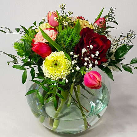 Secret and magic - bouquet in glass ball 1