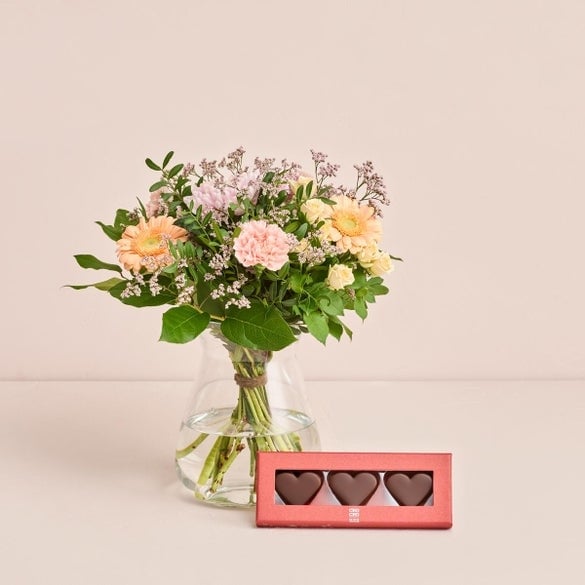 The one for my beloved with marzipan hearts