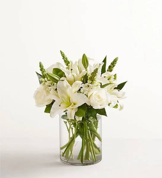 Classic All White Arrangement (Small)