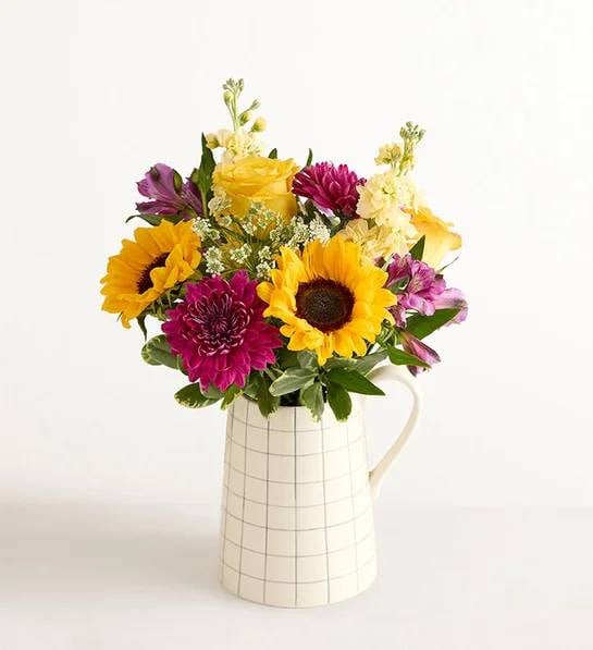 Golden Violet Harmony Bouquet (Small)