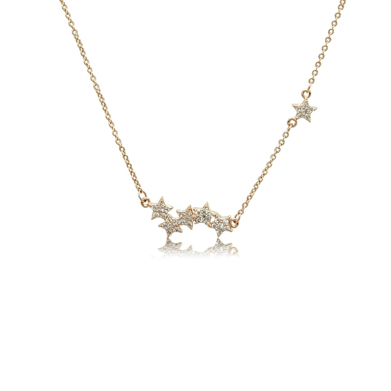 Star Cubic Zirconia Necklace