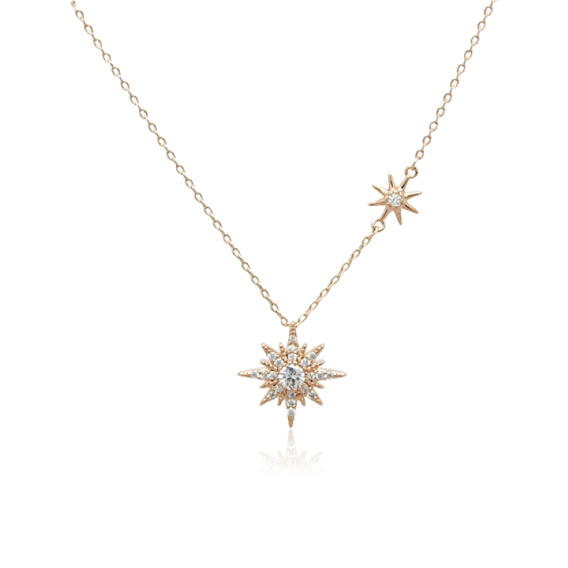 Star Cubic Zirconia Necklace
