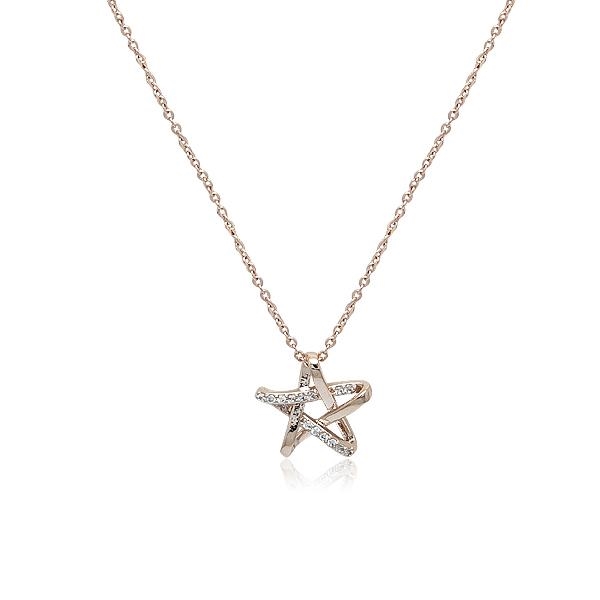 Star Cubic Zirconia Pendant Necklace