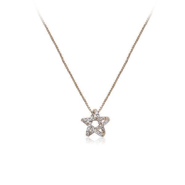 Star Cubic Zirconia Necklace