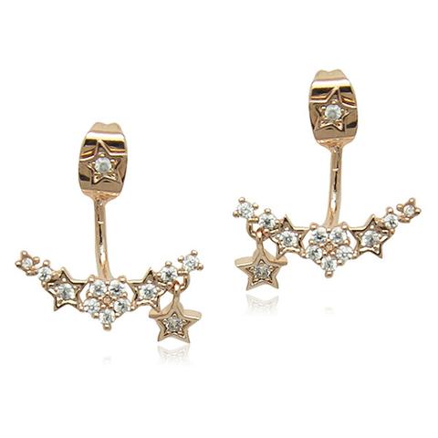 Cubic Zirconia Ear Jacket-1