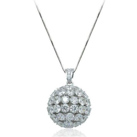 Cubic Zirconia Long Necklace-1