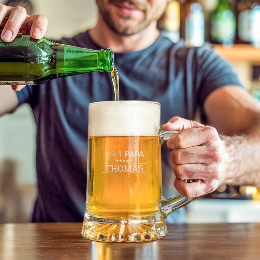 Engraved beer mug (1 Stuk)