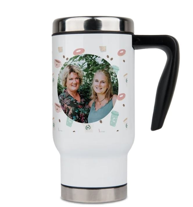 Thermos mug with picture