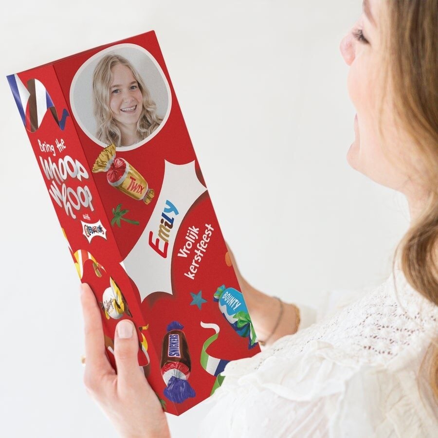 Celebrations chocolate with name (Giftbox)