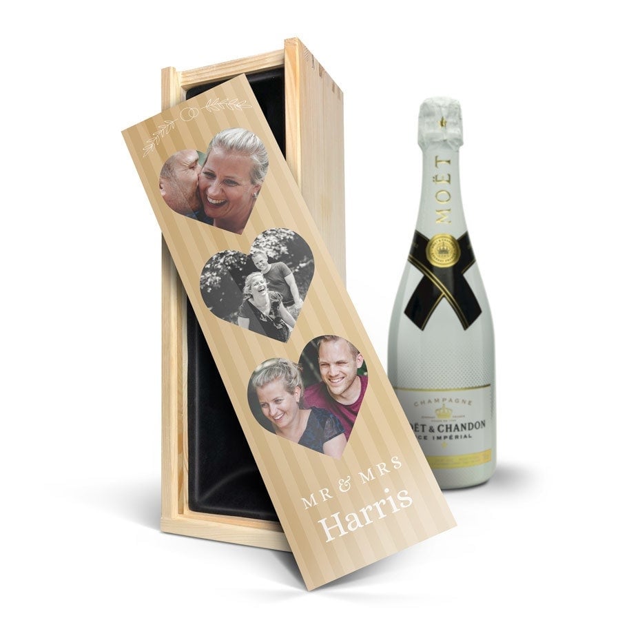 Personalised Champagne Gift - Moet & Chandon Ice Imperial