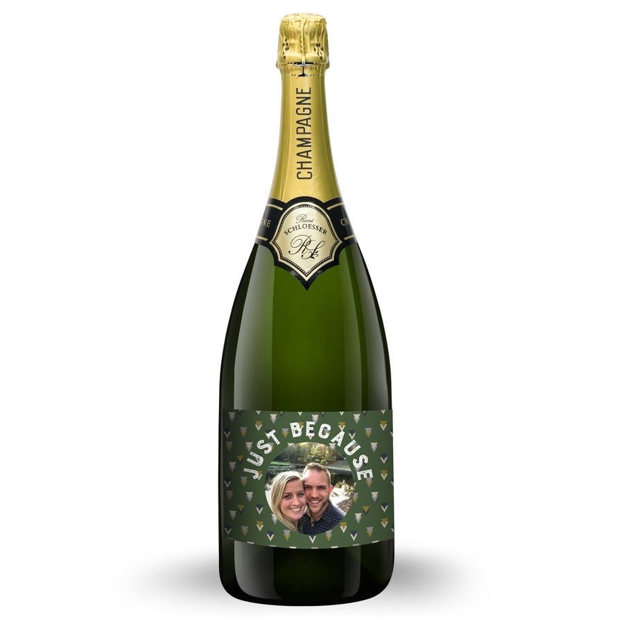 Personalised Champagne Gift - RenÃ© Schloesser Magnum